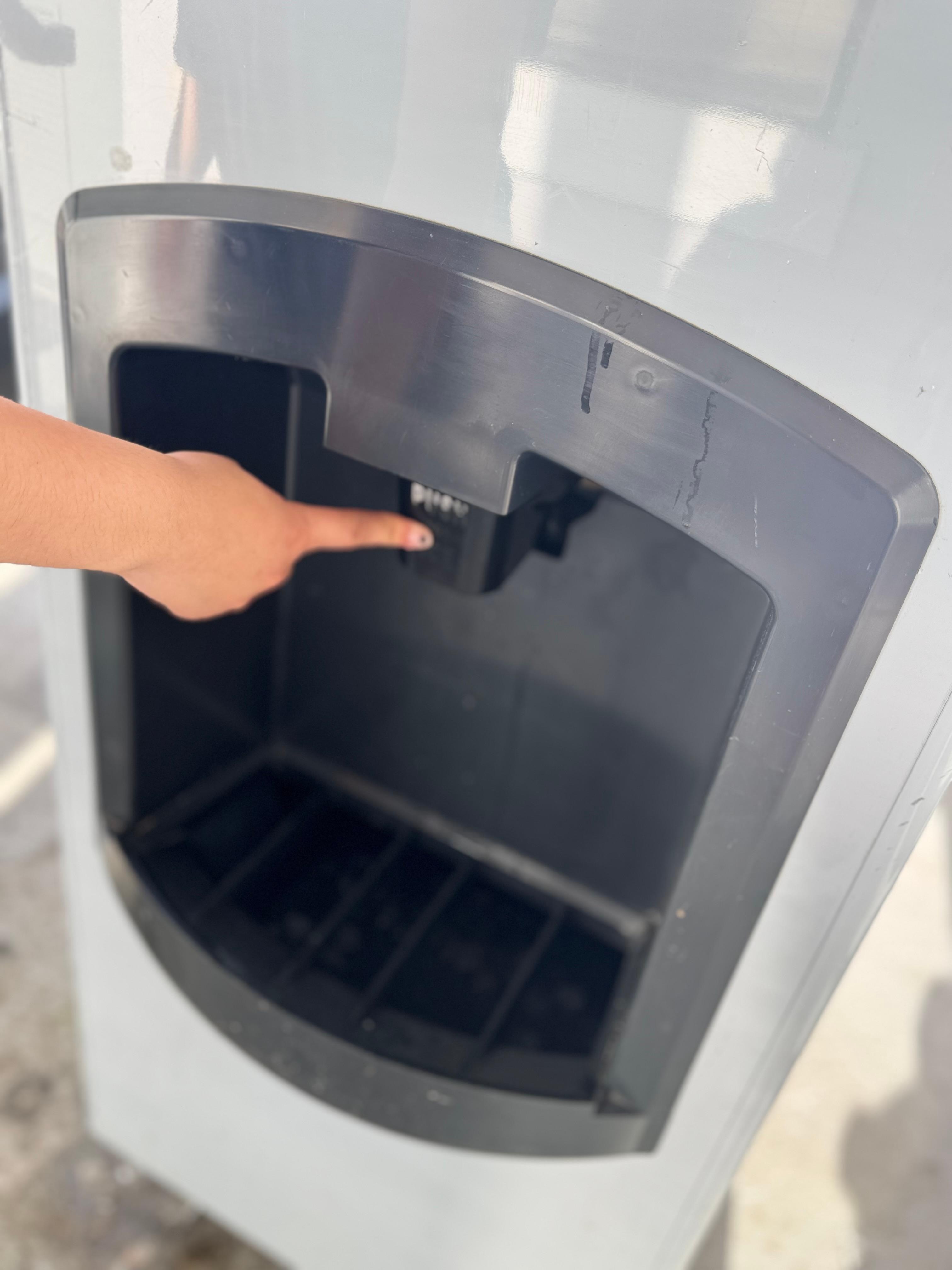 Ice machine button pushed nothing comes out