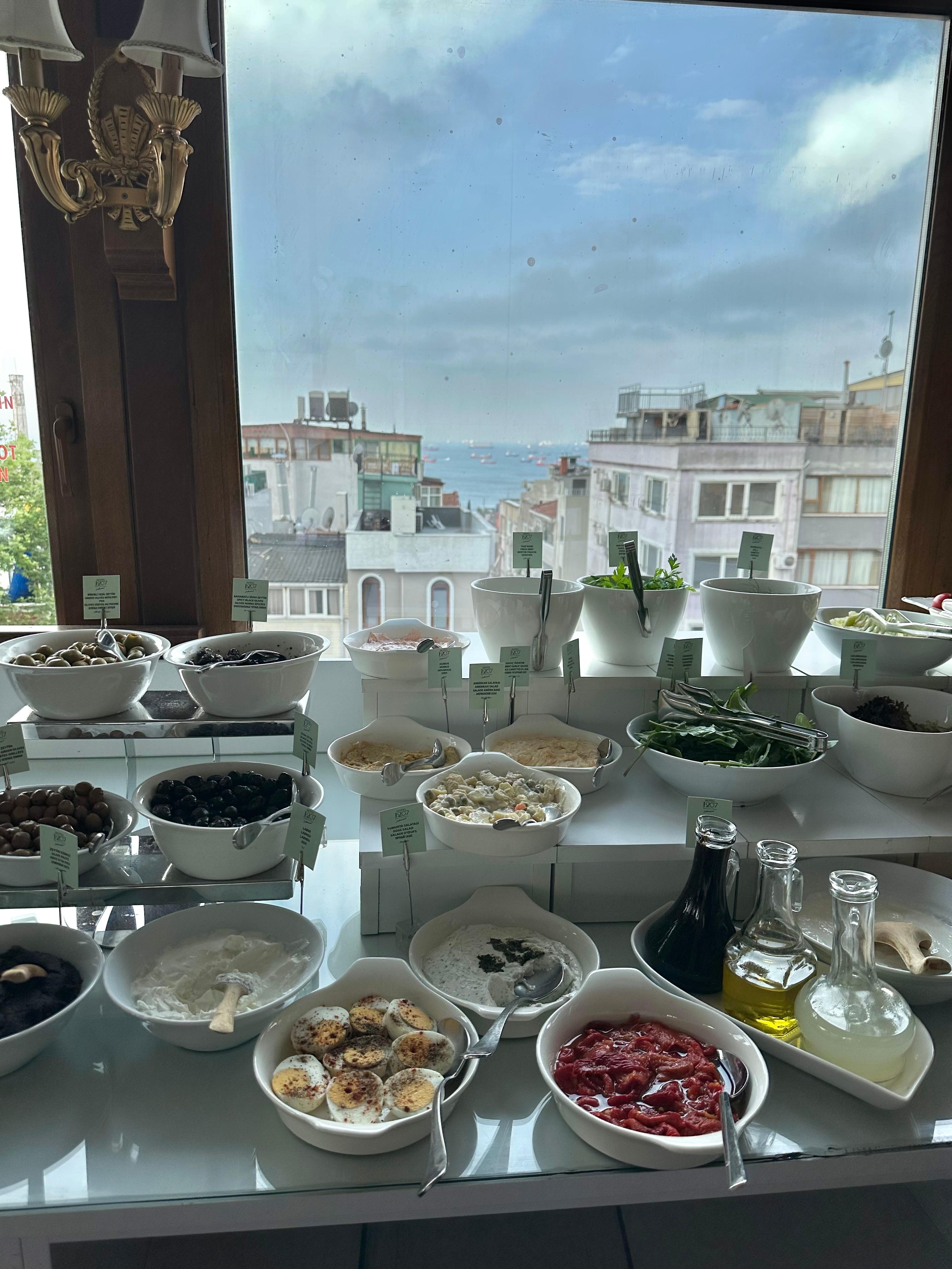 Utsikt från frukosten