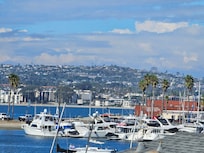 View off the top balcony of the Penthouse