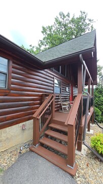 Front Porch of Cabin