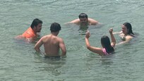 Soaking at Whangamatā!
