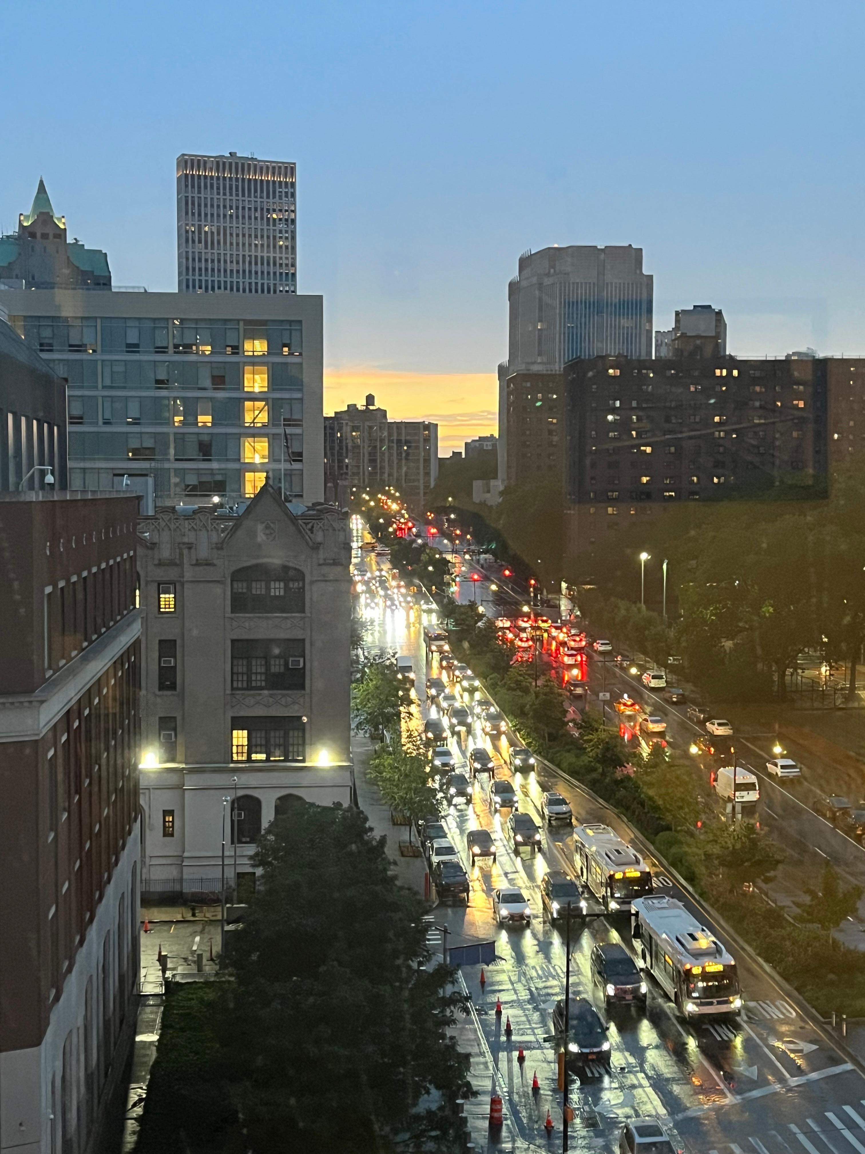 View from the 9th floor.