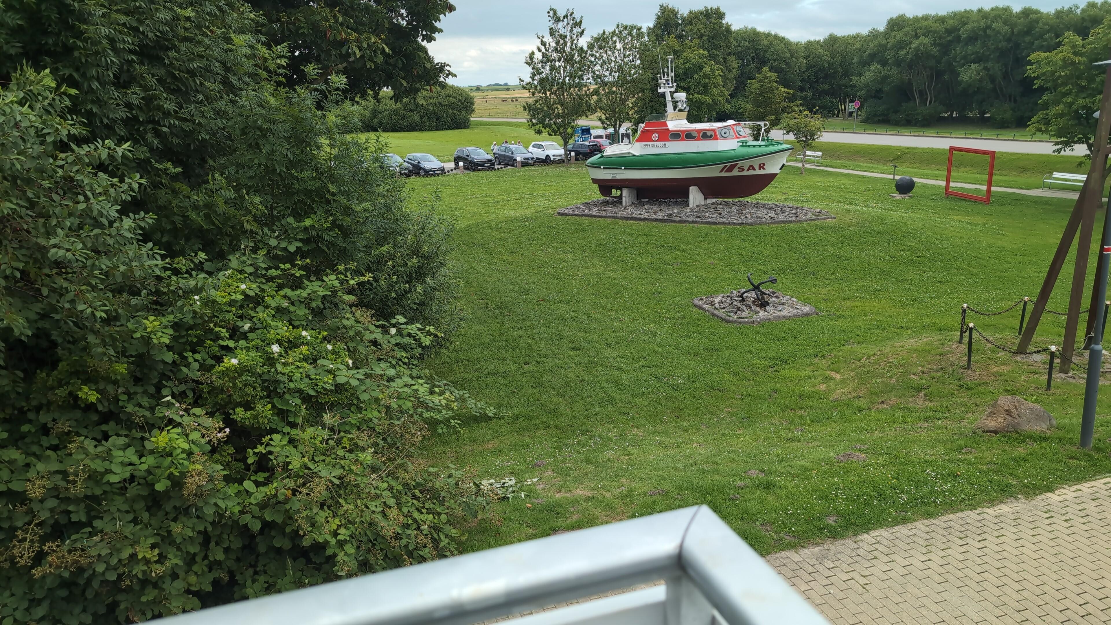 Ausblick vom Balkon 