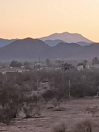 Views of the layers of hills in the National Park