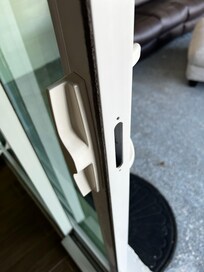 No luck on an exterior door