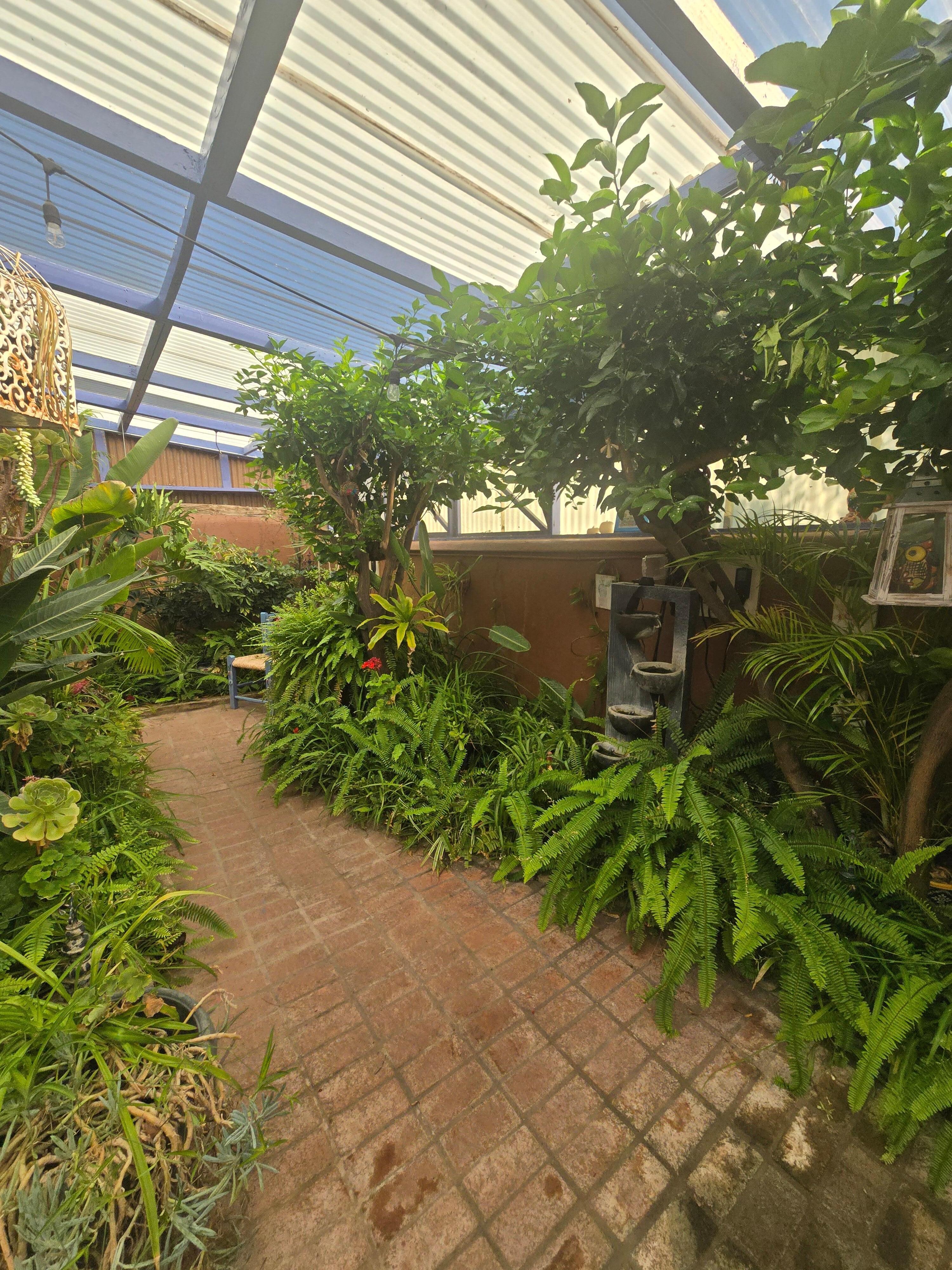 The greenhouse was special!