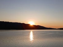 Sunrise from the deck