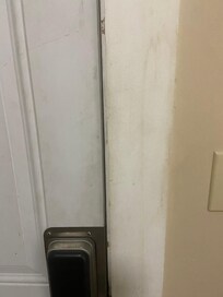 Dirty door and trim