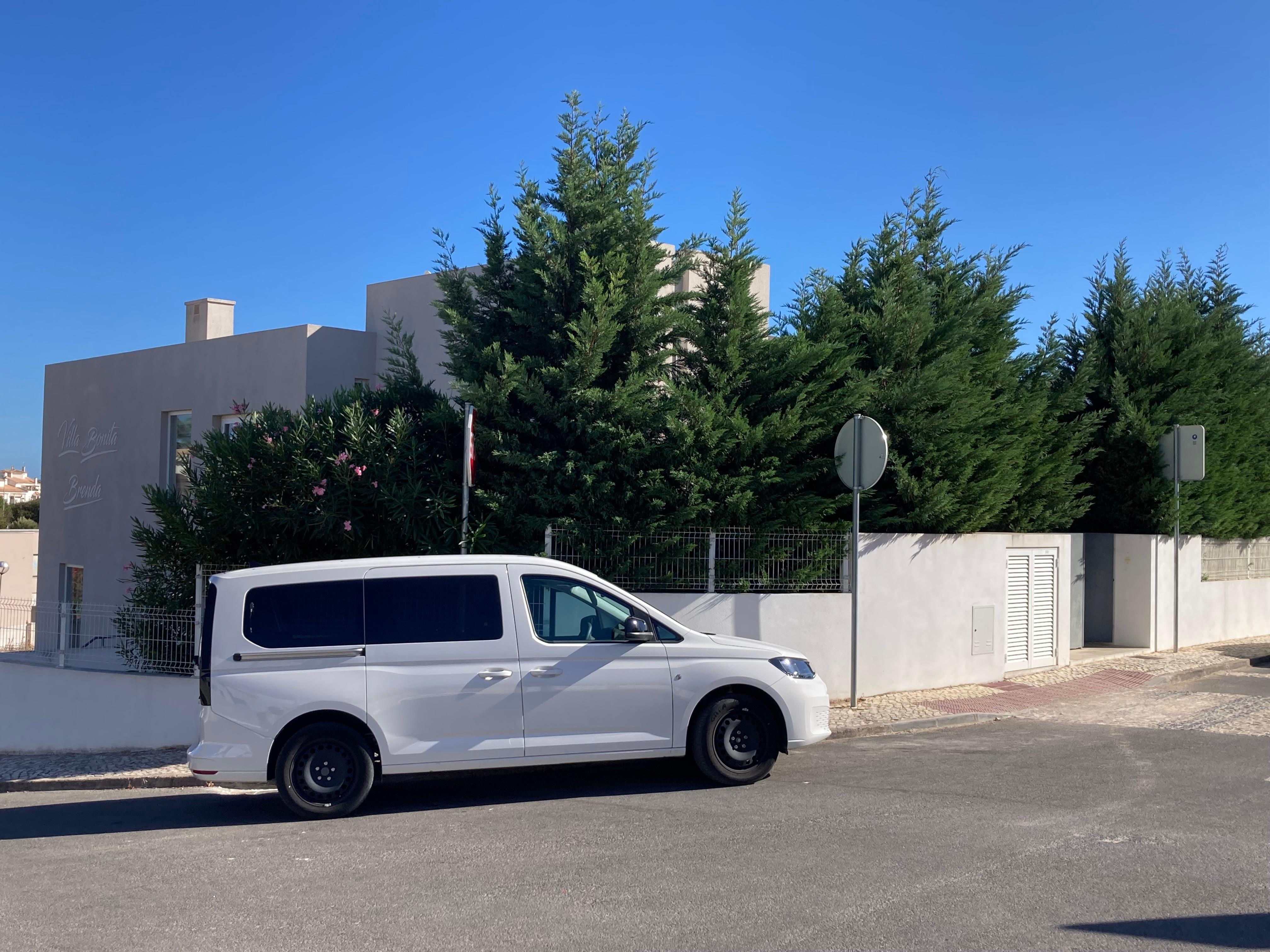 Villa Bonita Brenda is behind the trees.  