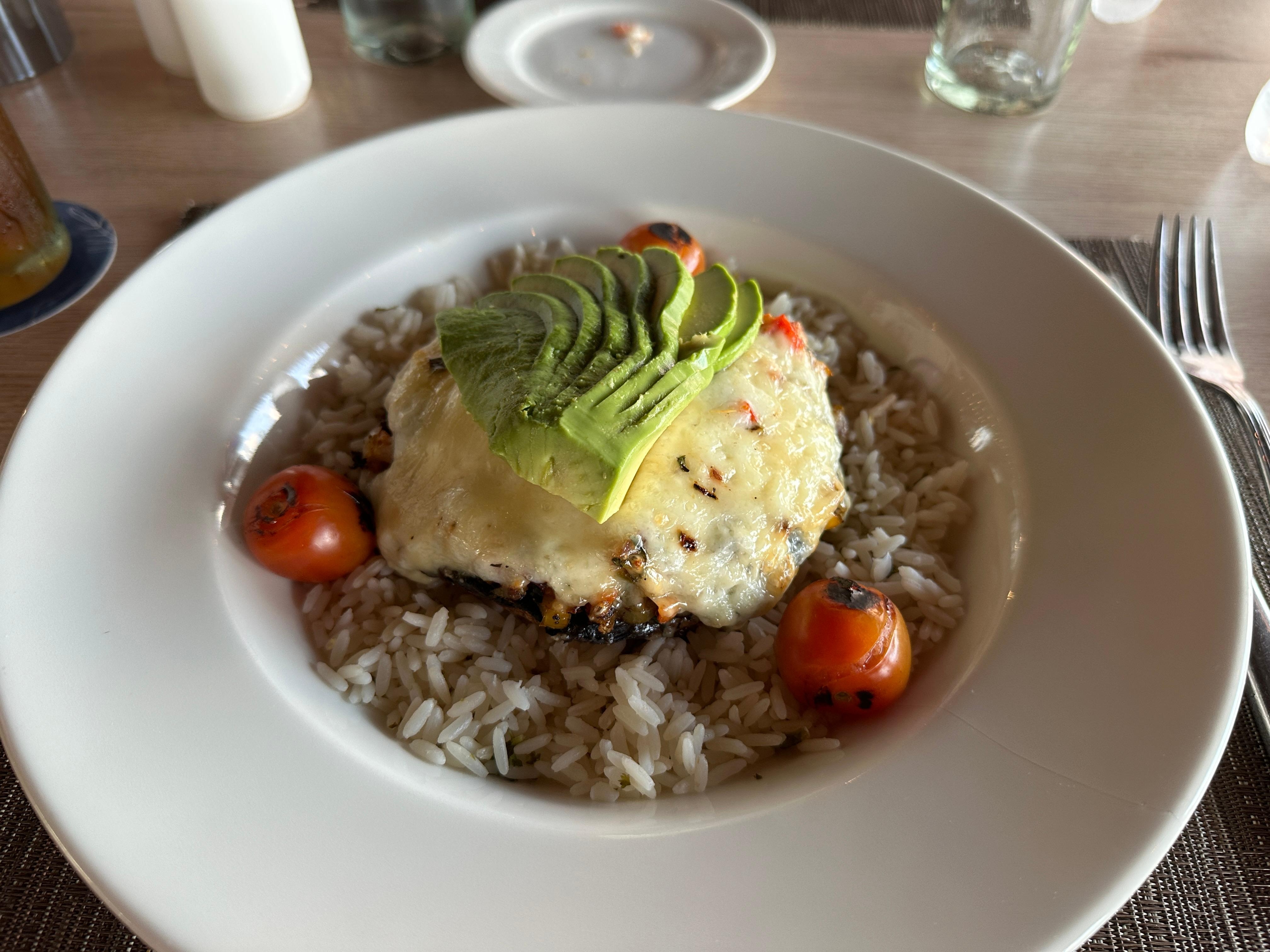 Custom vegetarian meal