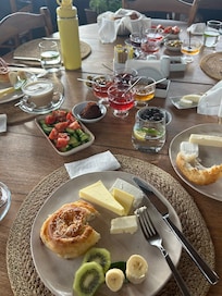 Excellent complementary breakfast spread