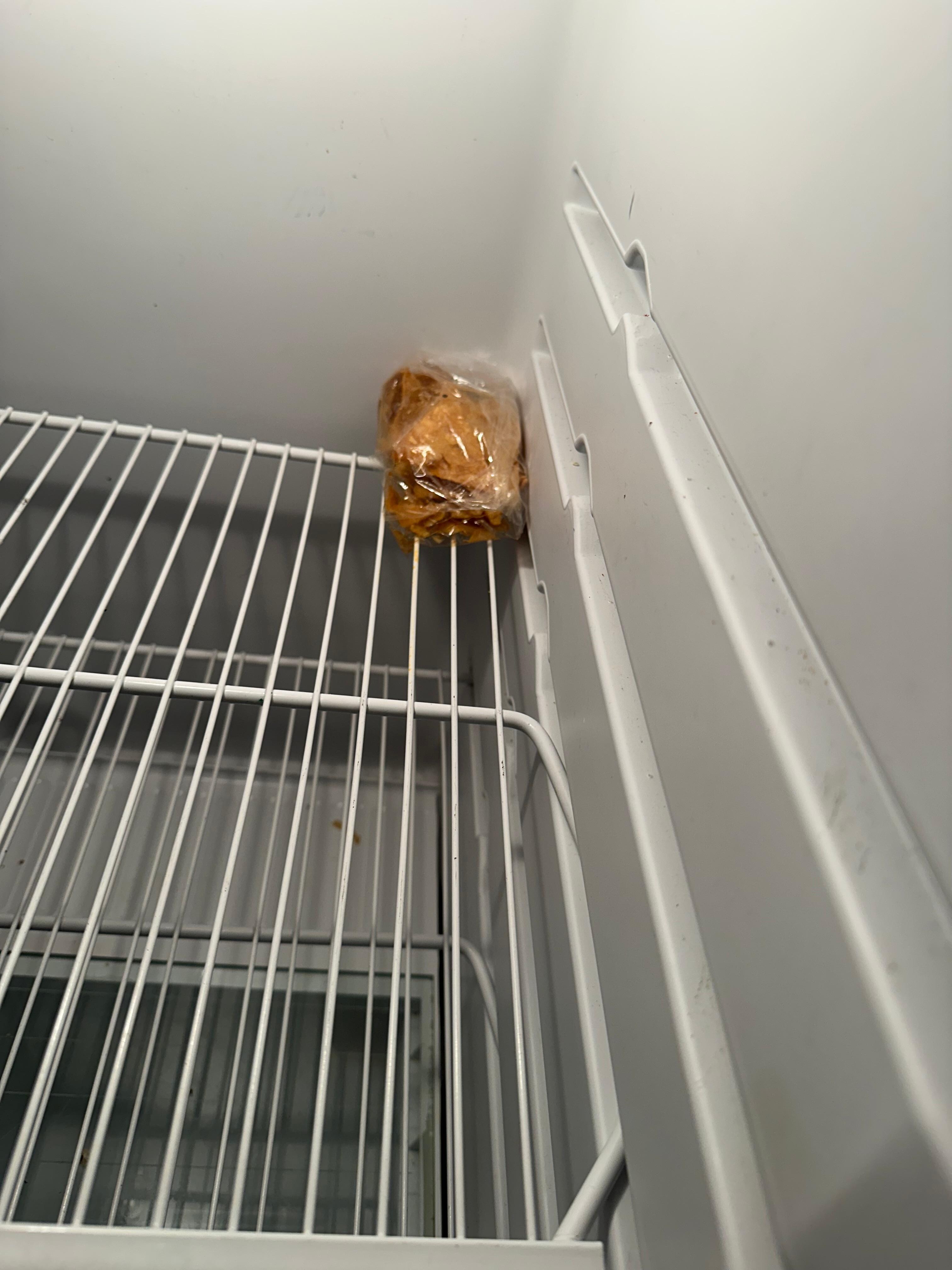 Tostaditas left in fridge 