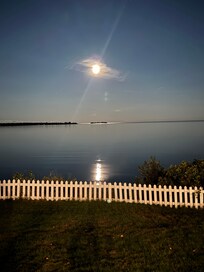 Reflection of the moon