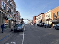 Walking down mainstreet in Culpepper