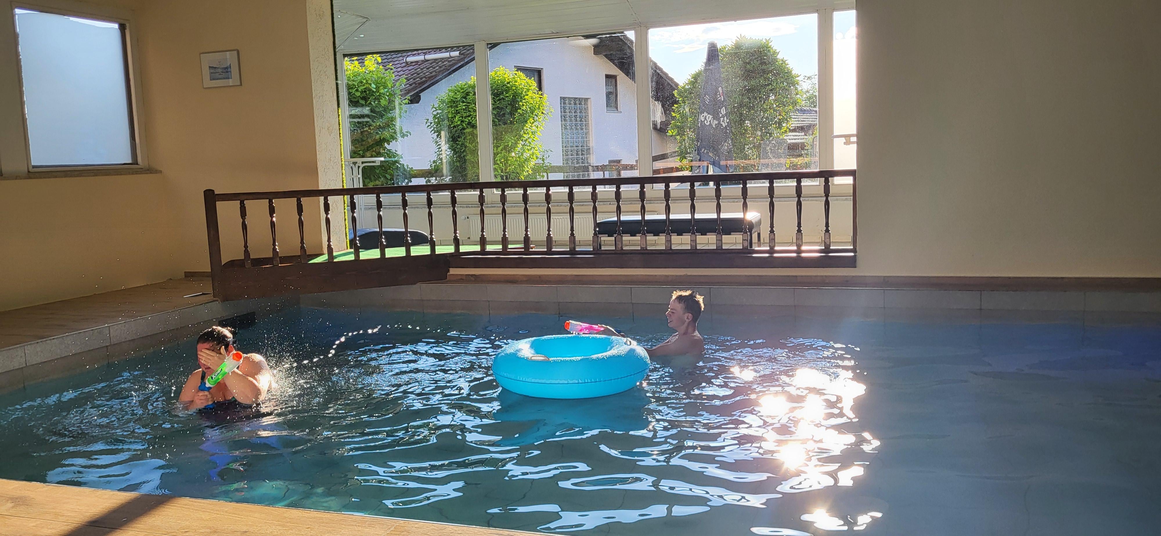 Pool at hotel