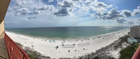 View from our balcony.
