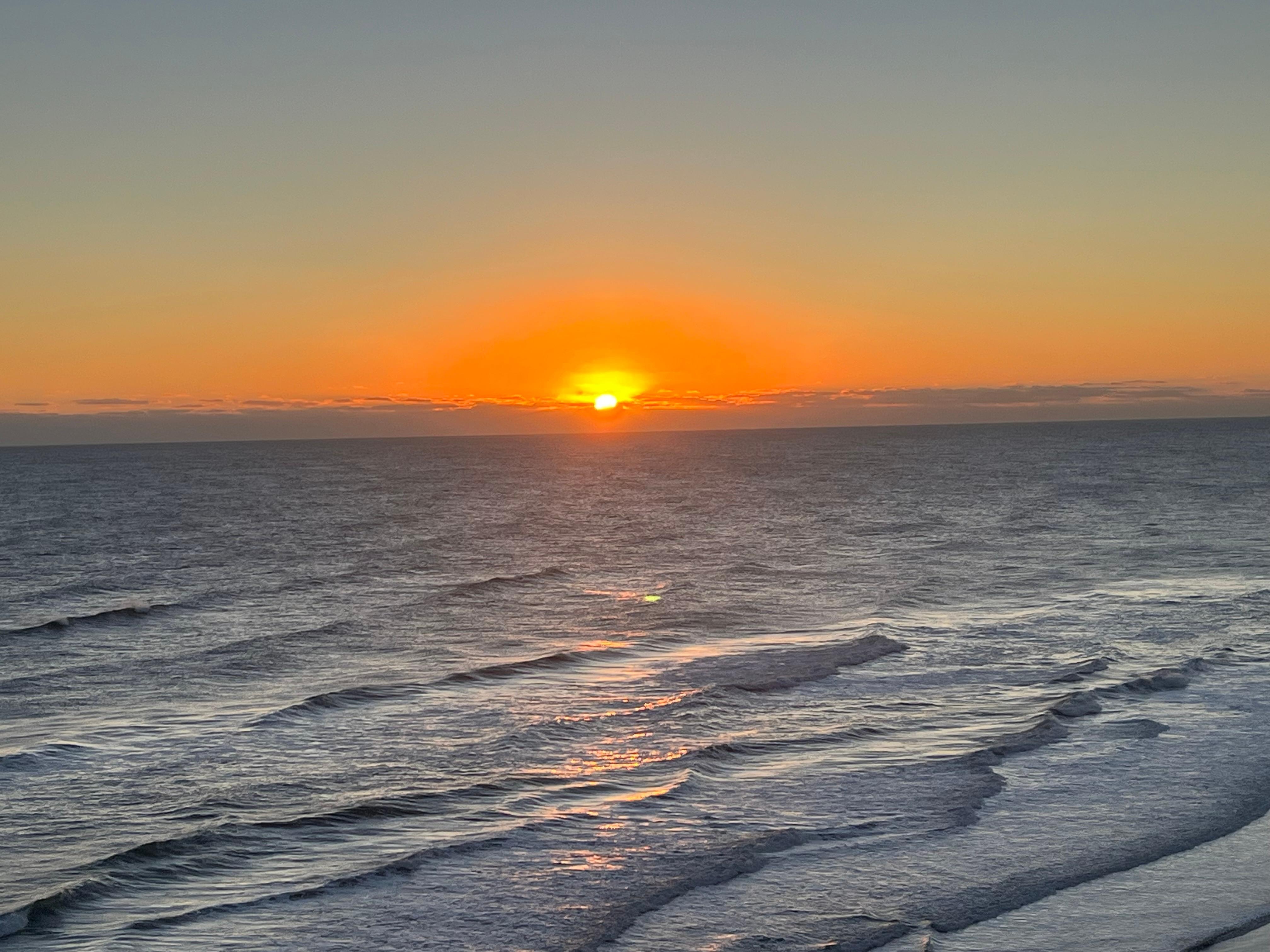 View from our balcony