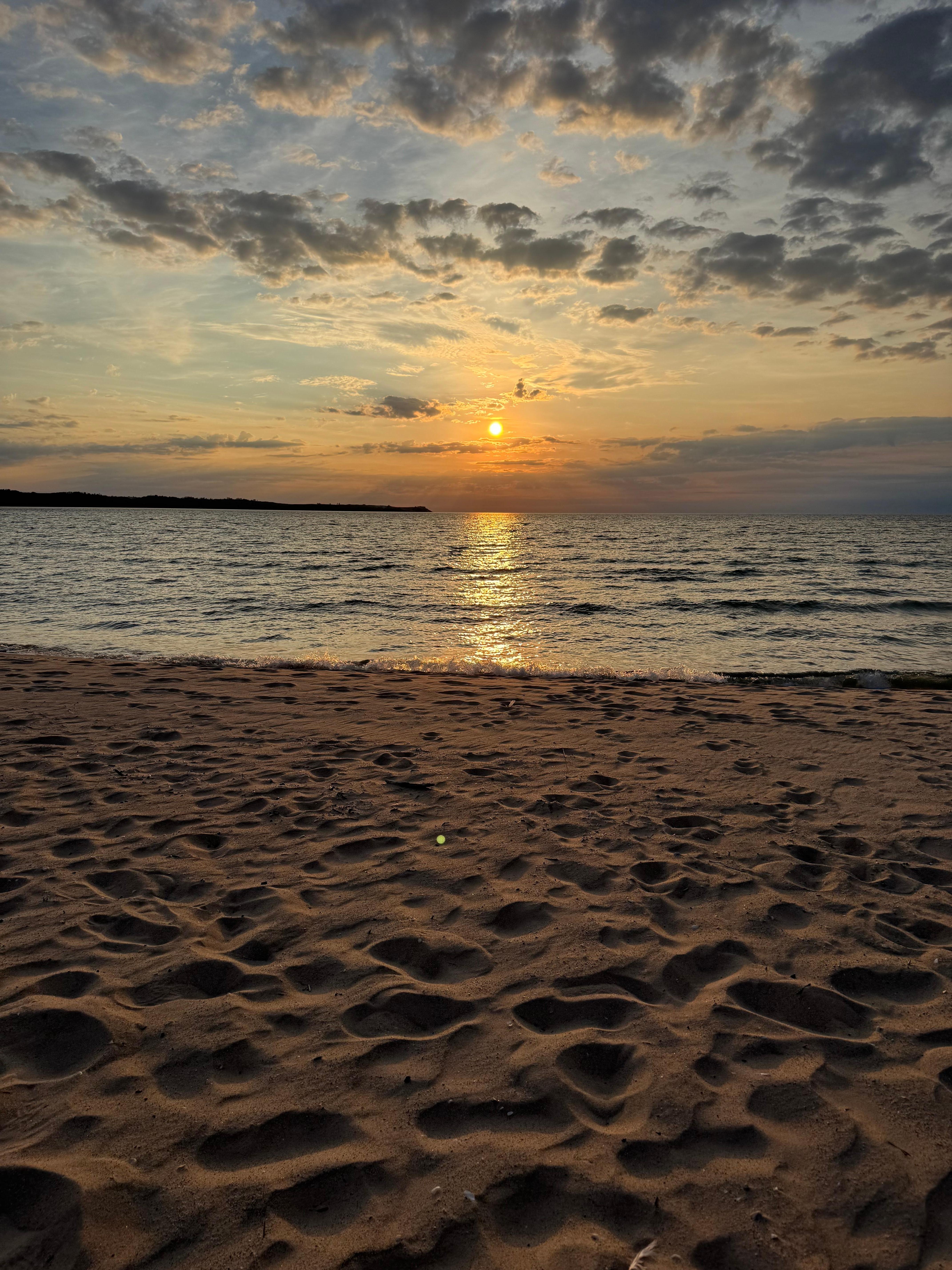 Sunset on the Beach within walking distance