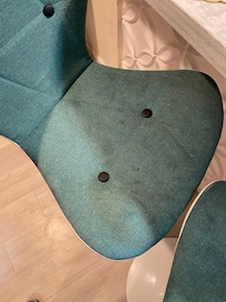 Stained chairs