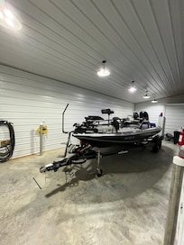 Plenty of room in boat garage!