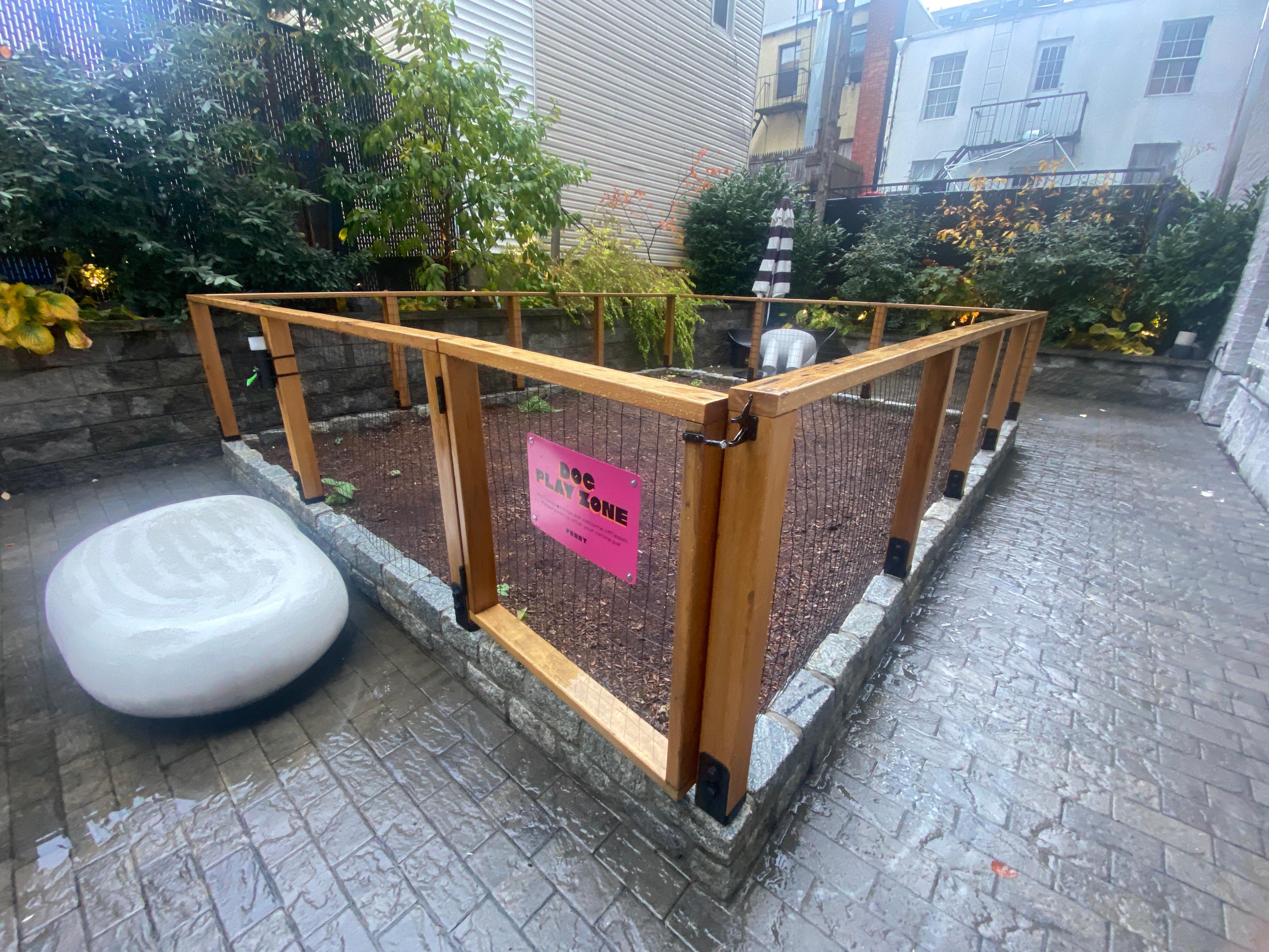 Dog patio