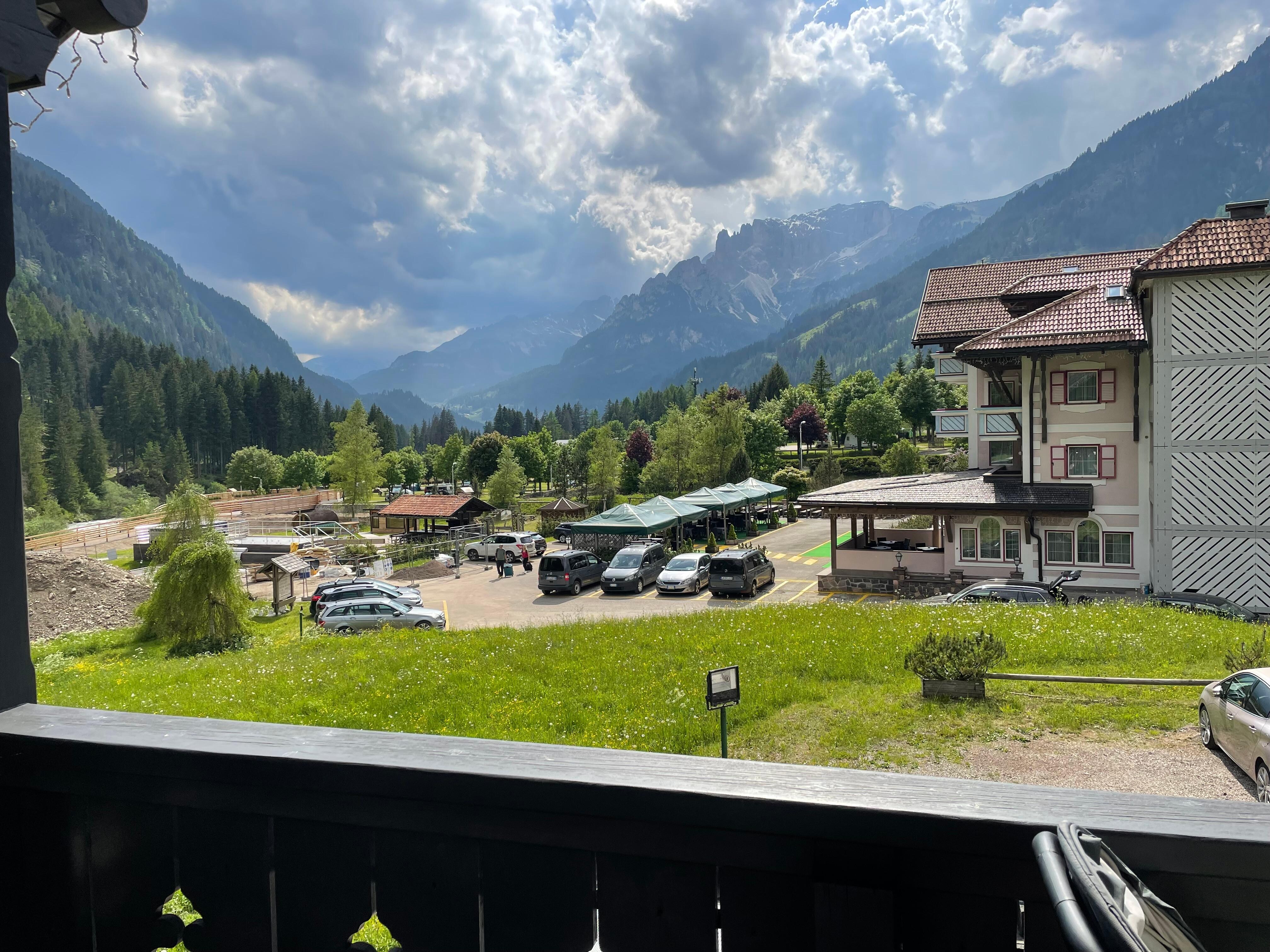 Vista dalla camera