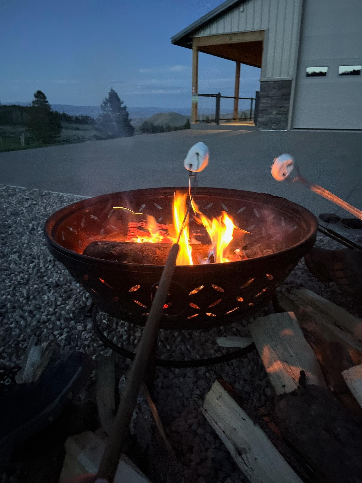 Sunset and S'mores
