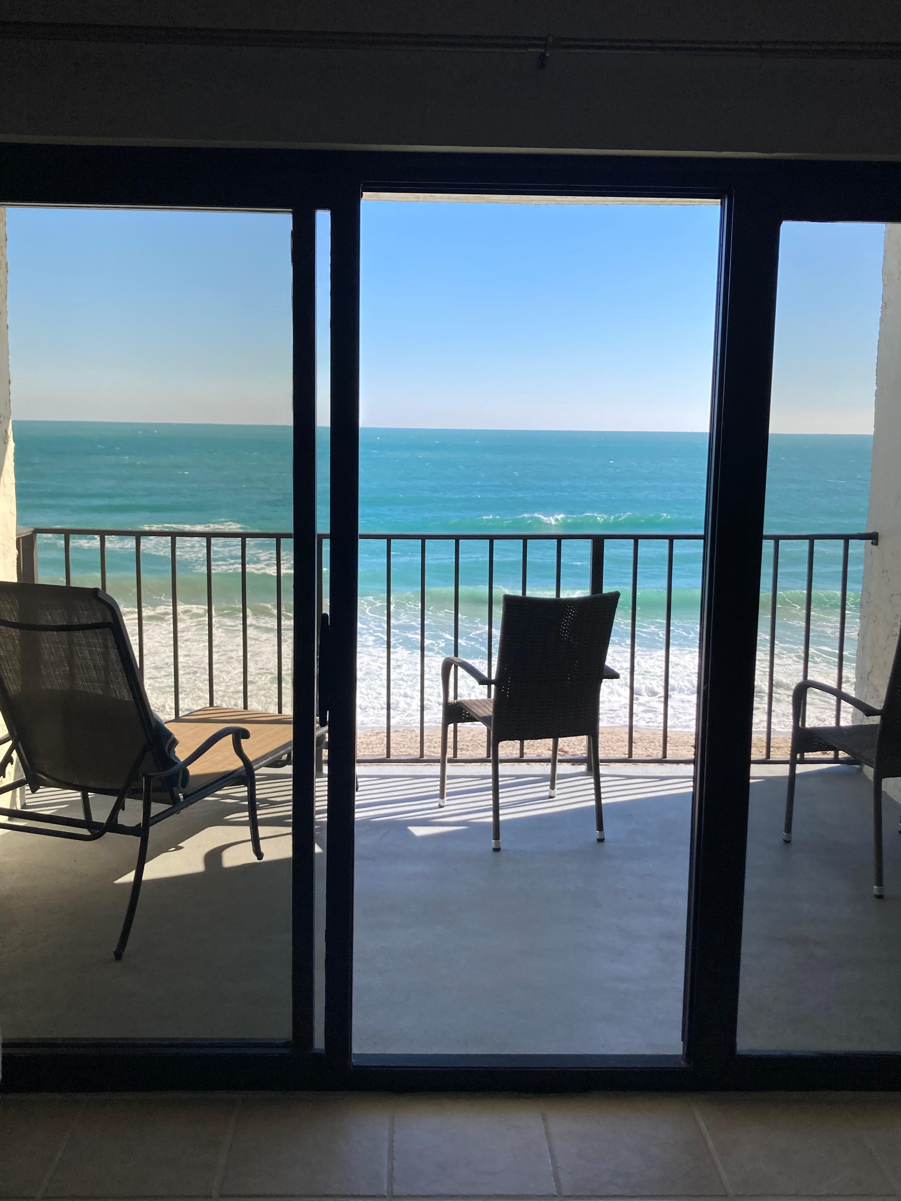 View from the balcony 