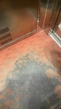 Moquette ascenseur à chznger