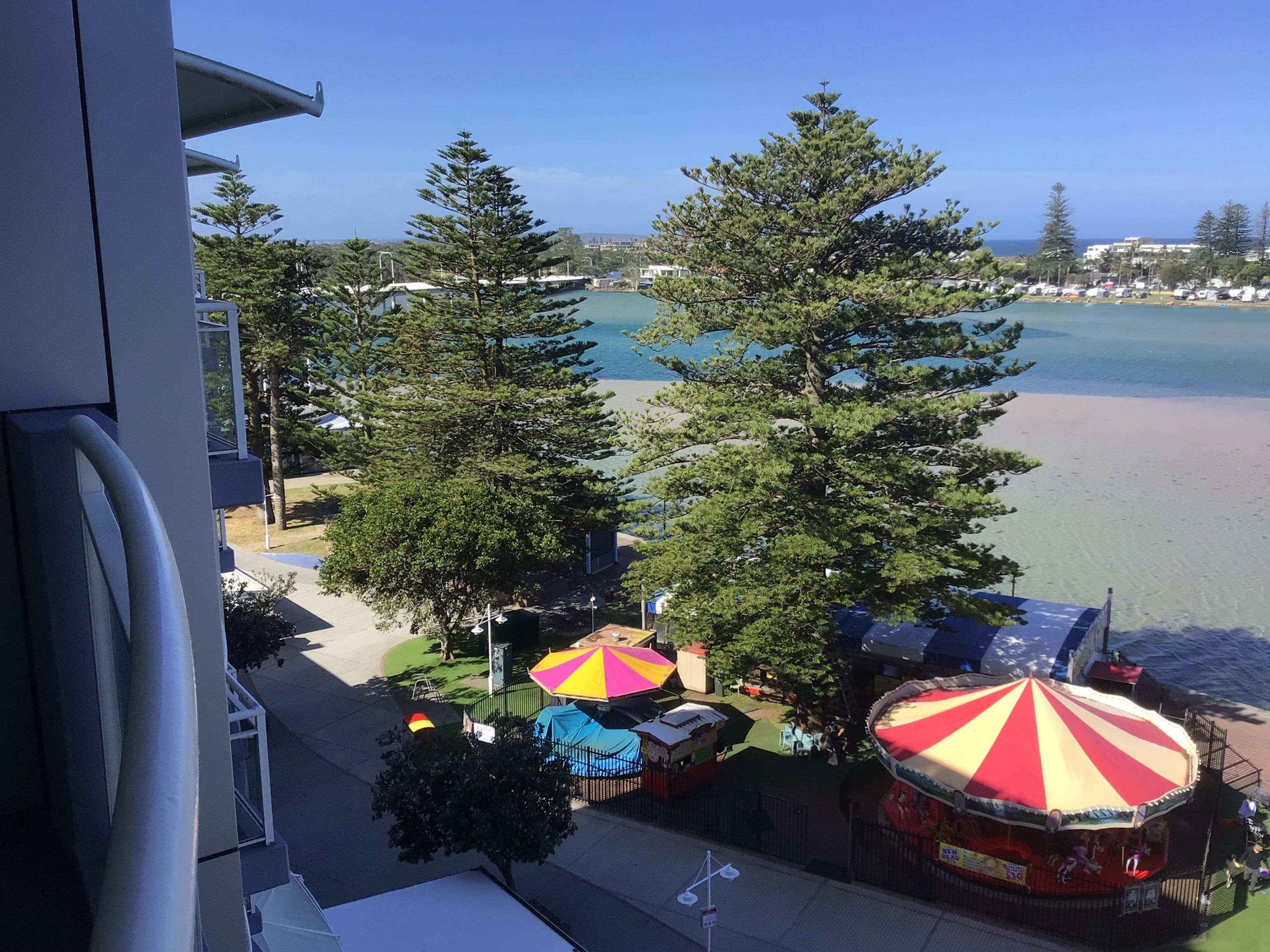 North east view from balcony