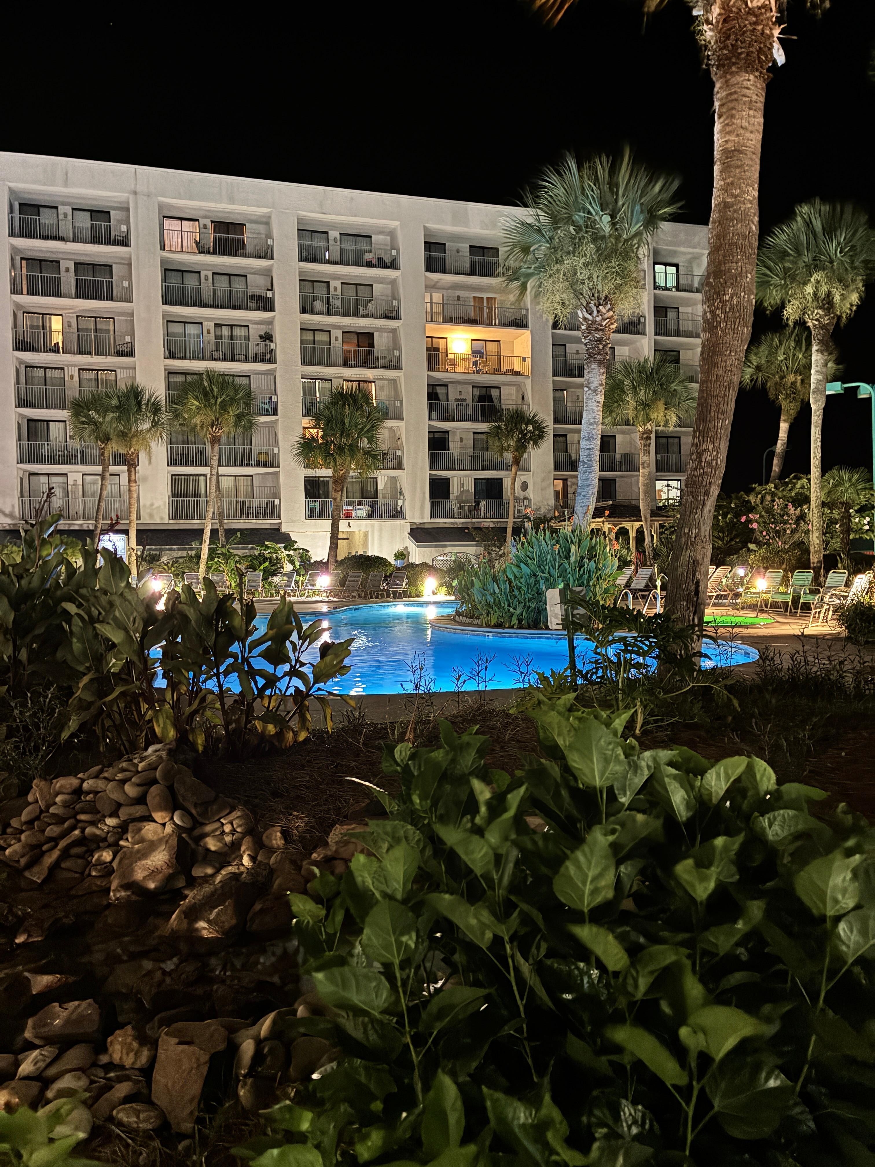 View from the balcony