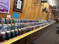 Chutters, longest candy counter in the world. All of your old favorites!