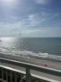 View from our balcony!