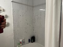 Something all over the mirror