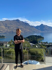 The view from the living room deck!