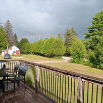 Beautiful rainbows after the rain.