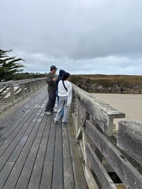 We went and explore the following day of out stay to the walkway that is the Pudding creek threstle.