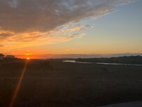 Sunset from the deck