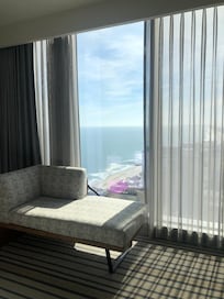 My room I was on the 46th floor.