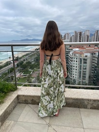 Vista da piscina.