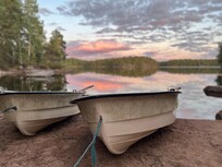 Die Boote am See
