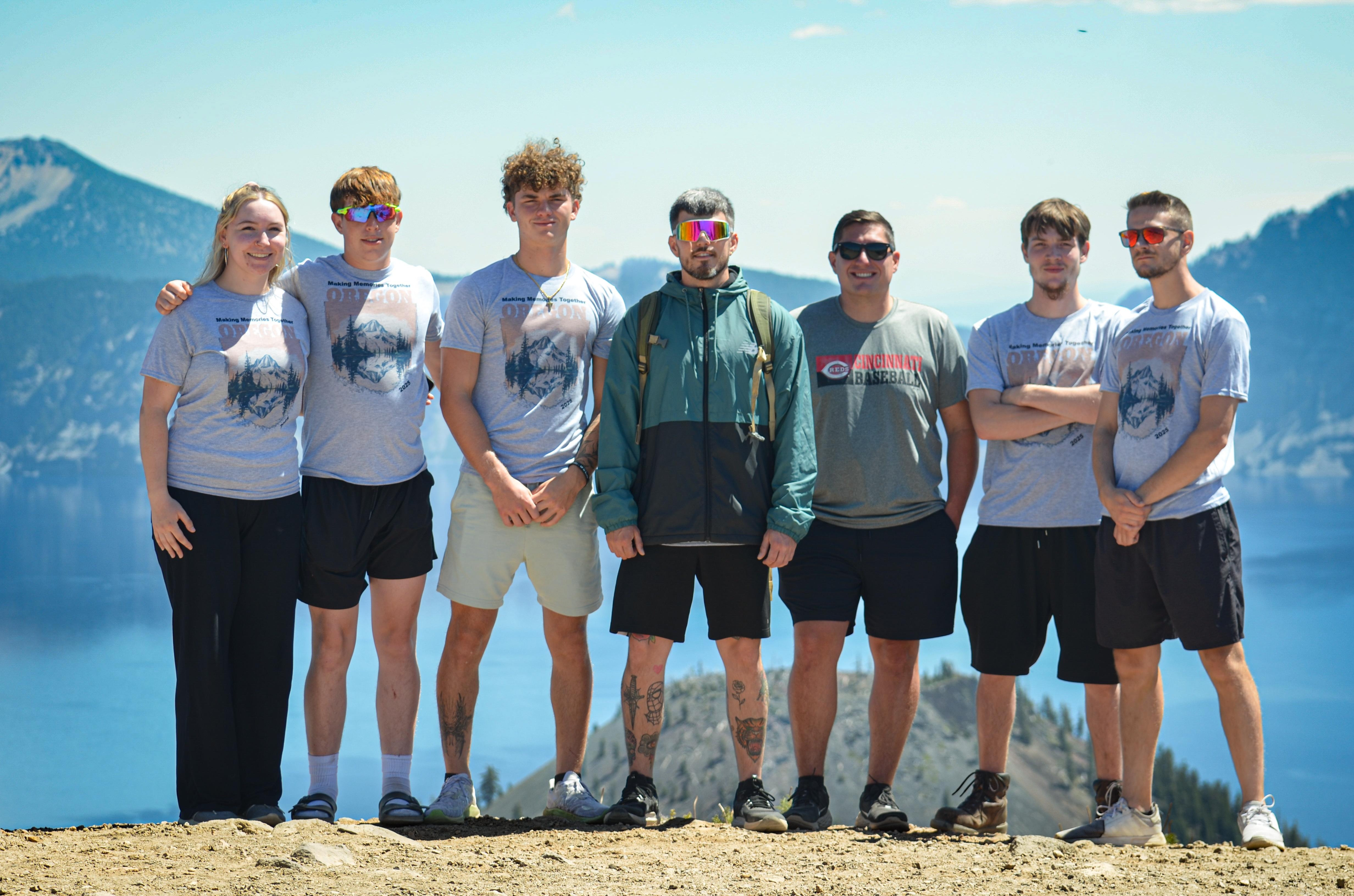 Crater lake is beautiful!!
