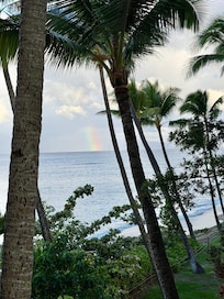 view from non–oceanfront room was amazing!