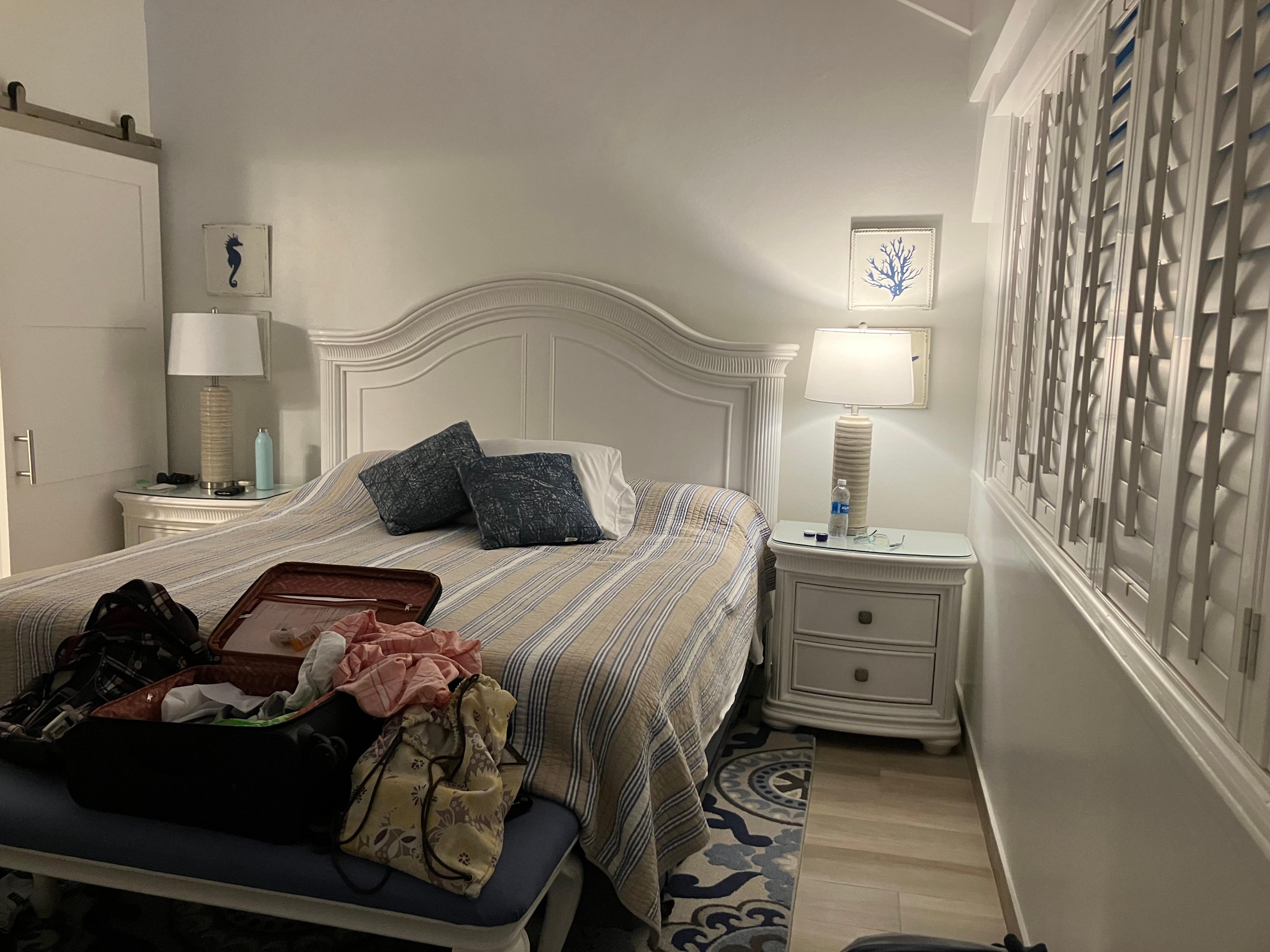 Upstairs master bedroom 