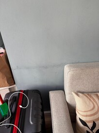 Scrapes on walls