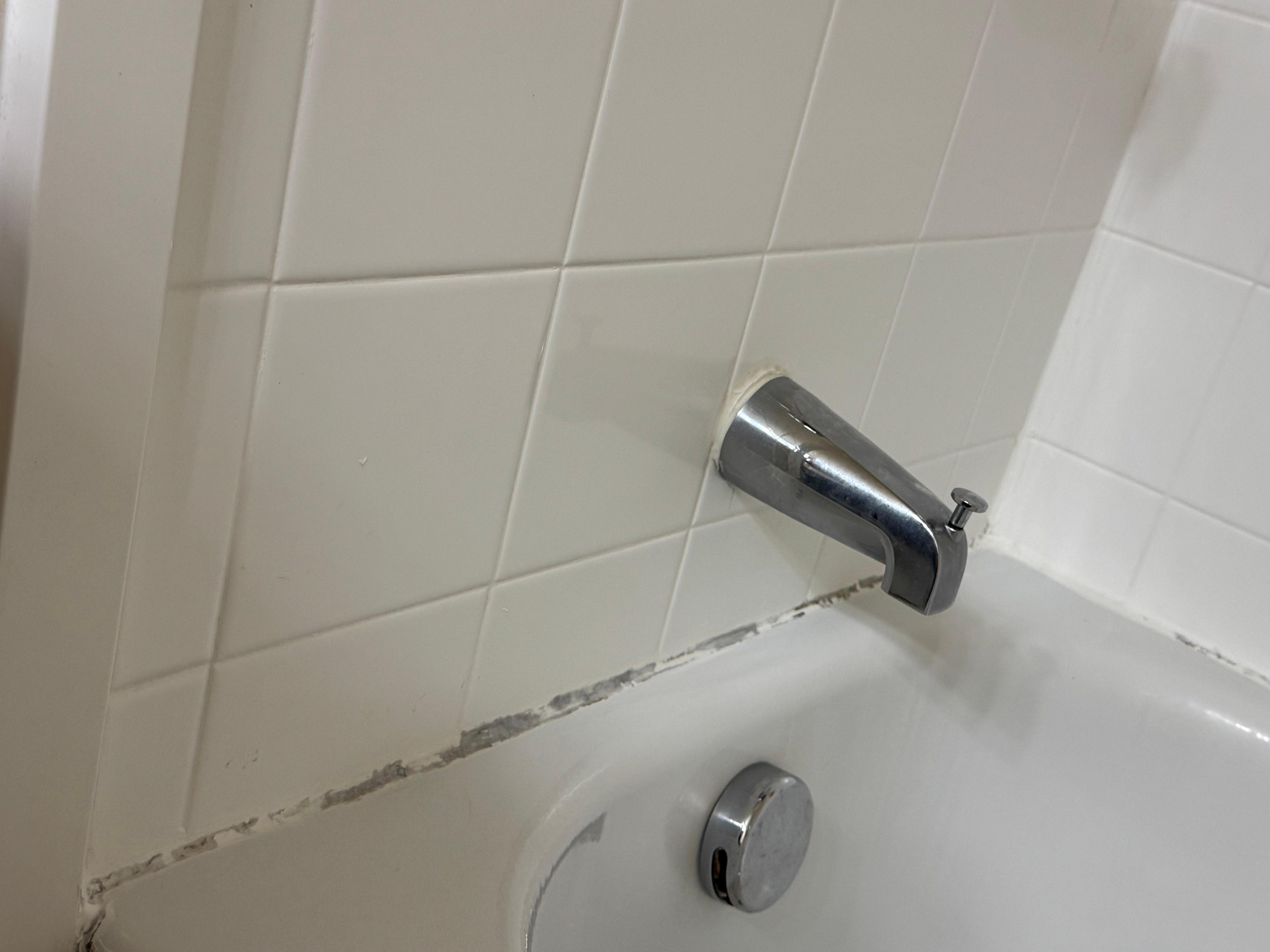 Bathroom was probably the cleanest surface. It’s gross. AC needs to be vacuumed