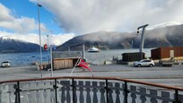 View from the guesthouse common area