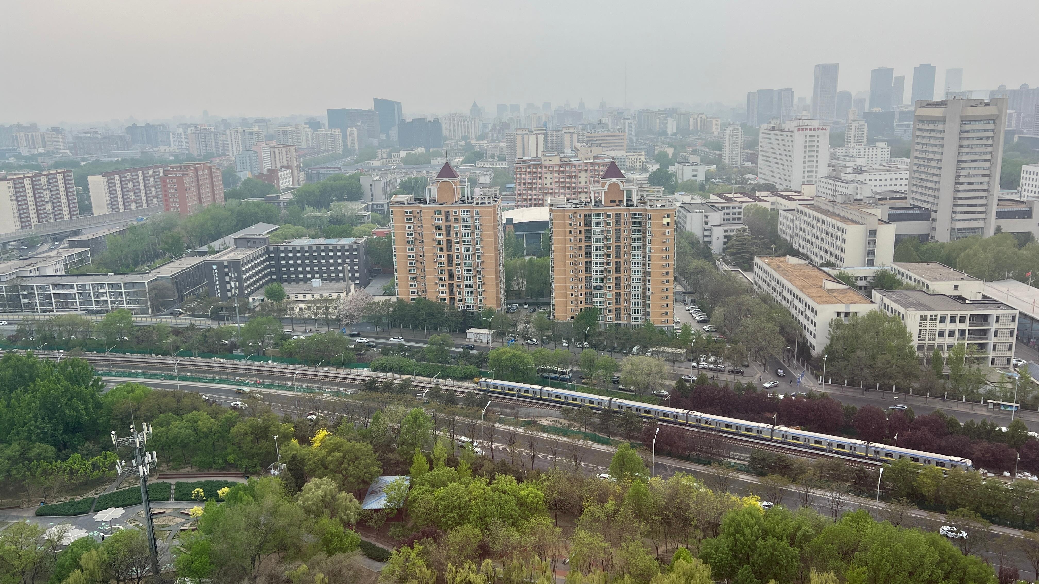 The view from the room 