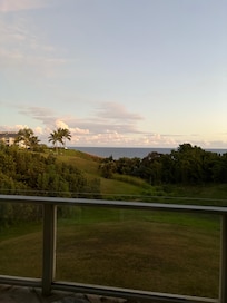 View from back deck, we enjoyed the sunsets