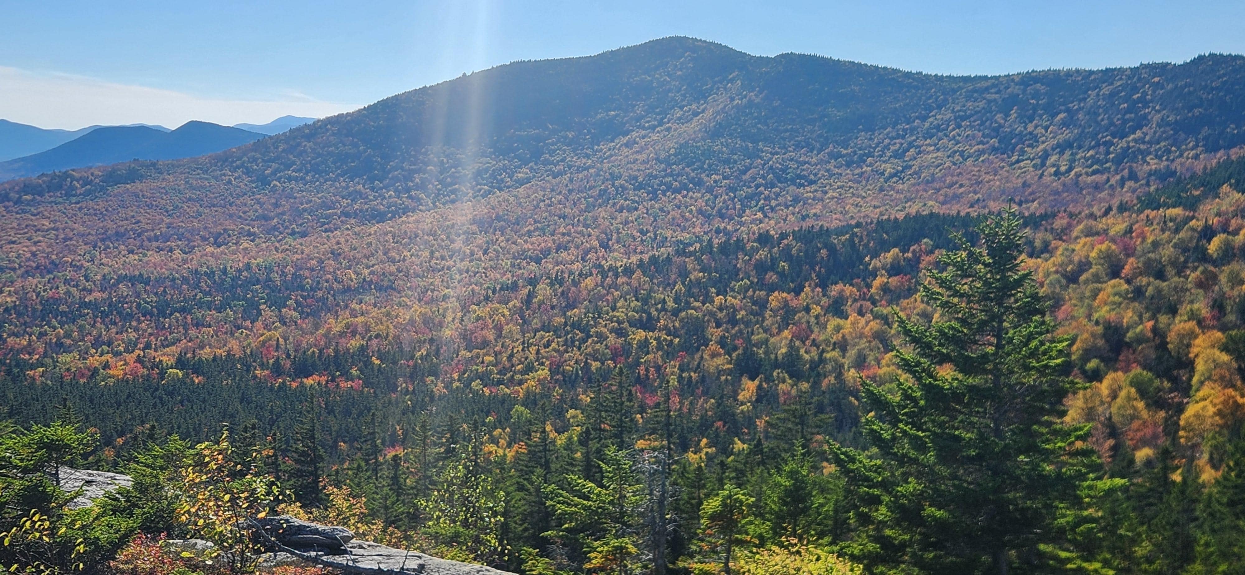 View from Baldface circle hike near Chatham 